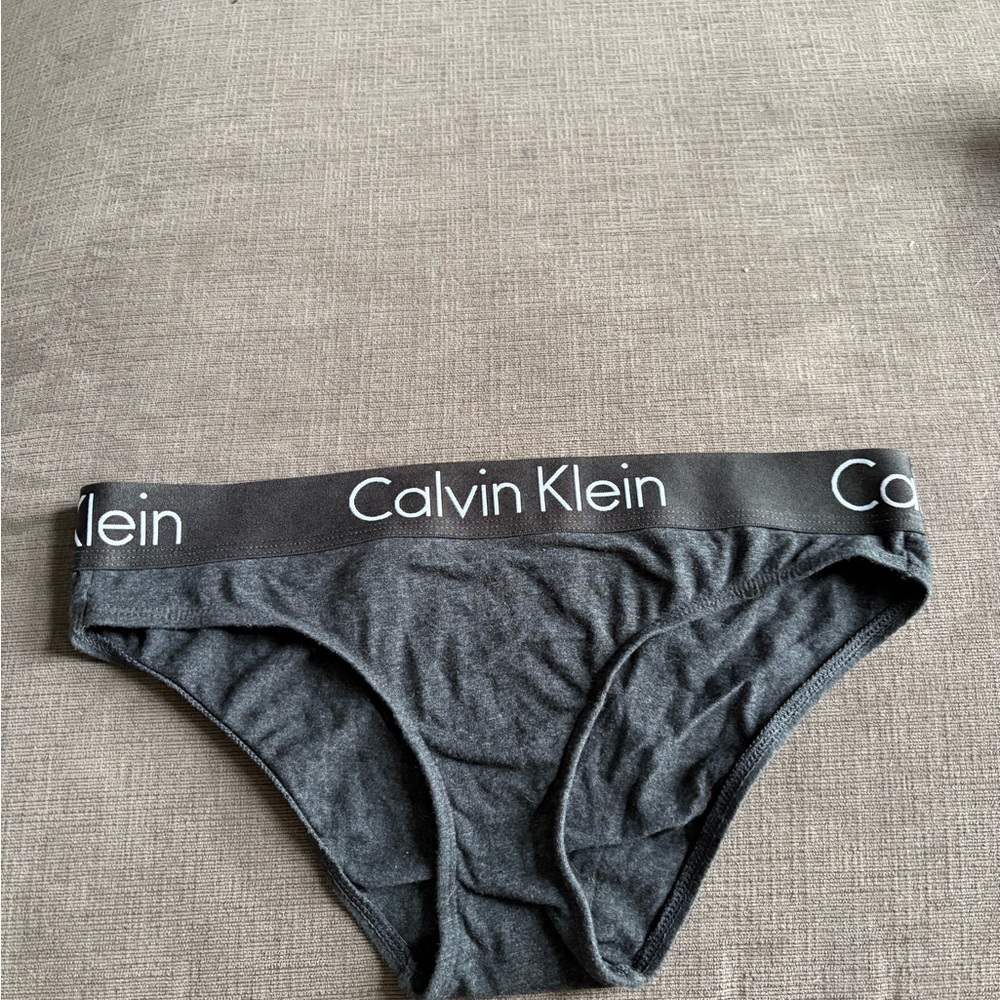 Calvin Klein Charcoal Bikini Briefs